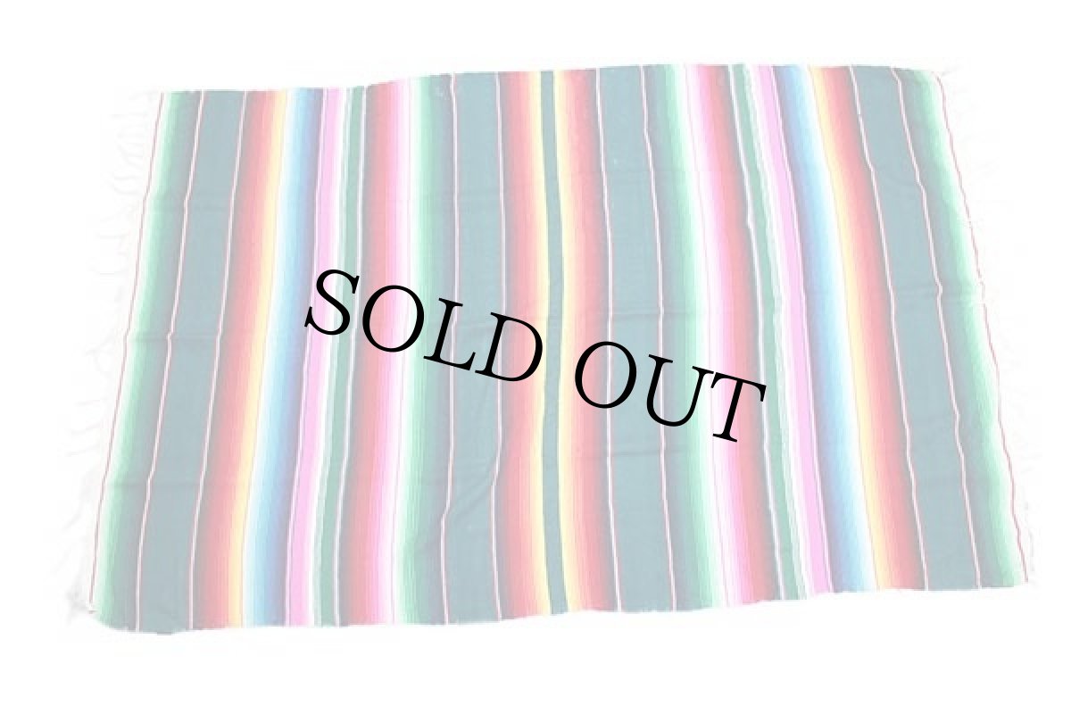 画像2: メキシカン ラグ サラペ (2)