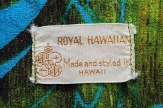 画像4: 60s ハワイ製 ROYAL HAWAIIAN ハイビスカス柄 コットン アロハシャツ (4)