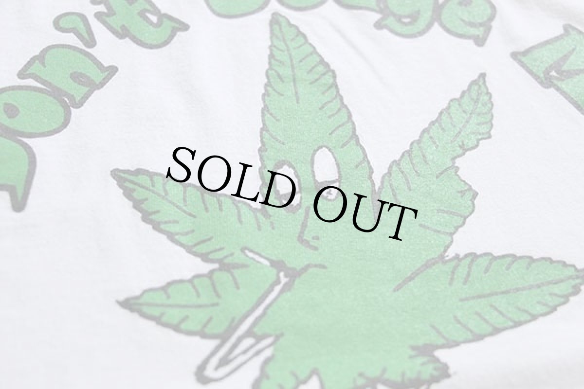 画像4: Don't Judge Me ガンジャ コットンTシャツ 白 XL (4)