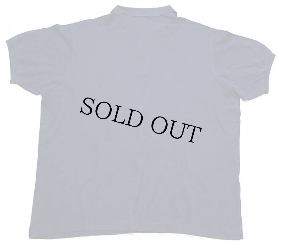 画像2: 80s LACOSTEラコステ ワンポイント コットン 鹿の子 ポロシャツ 紺 8 (2)