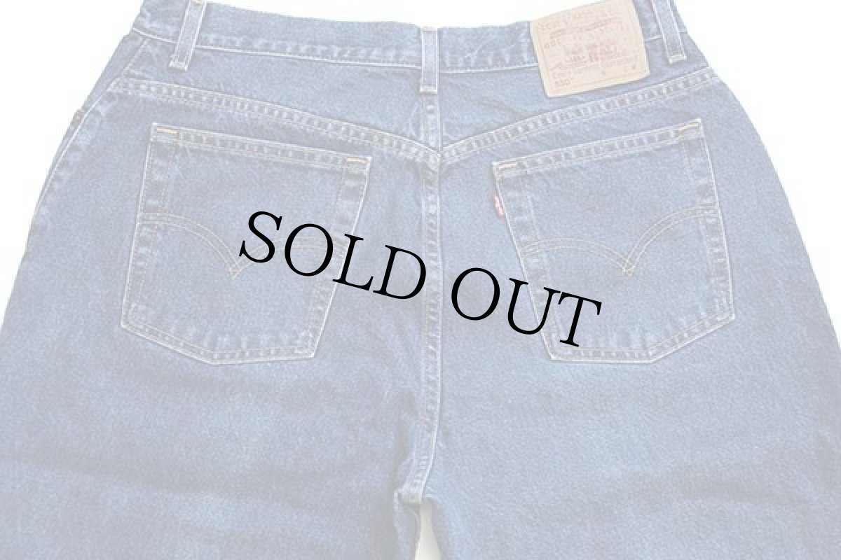 画像5: 00s メキシコ製 Levi'sリーバイス 550 デニムパンツ 16 MIS M (5)