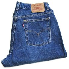 画像1: 00s メキシコ製 Levi'sリーバイス 550 デニムパンツ 16 MIS M★184 (1)