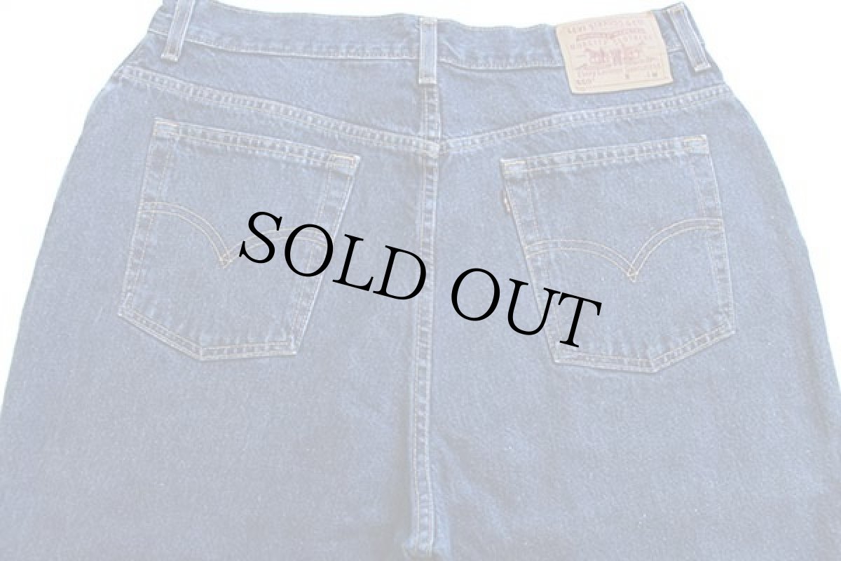 画像5: 00s メキシコ製 Levi'sリーバイス 550 デニムパンツ 18 M (5)