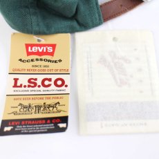 画像5: デッドストック★Levi'sリーバイス ロゴ刺繍 コットンキャップ グリーン (5)