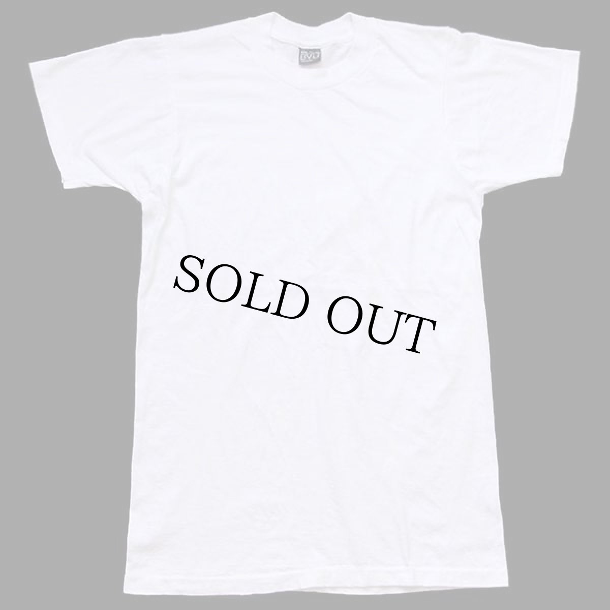 画像2: 80s USA製 BVD 無地 コットンTシャツ 白 M★A (2)