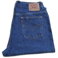 画像1: 00s メキシコ製 Levi'sリーバイス 550 デニムパンツ 18 M★185 (1)