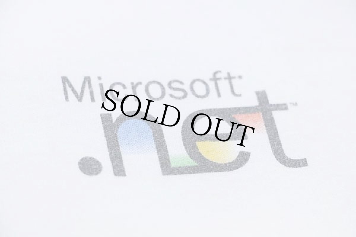 画像5: Hanes Microsoft .net マイクロソフト ロゴ コットンTシャツ 白 L (5)