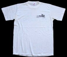 画像2: 80s USA製 K&J TRUCKING コンボイ トラック Tシャツ 白 L (2)