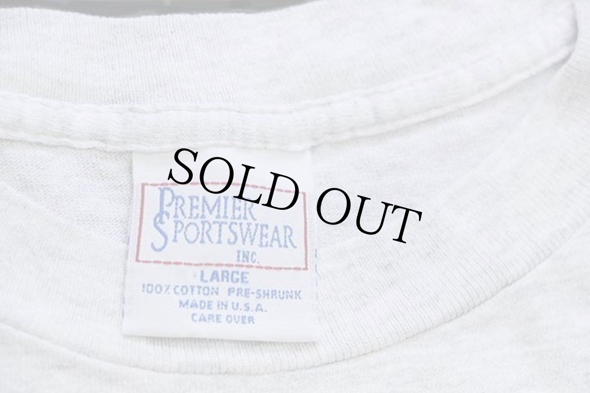 画像4: 90s USA製 1992 NASCAR Winston Cup Champion Alan Kulwicki コットンTシャツ 杢ライトグレー L (4)