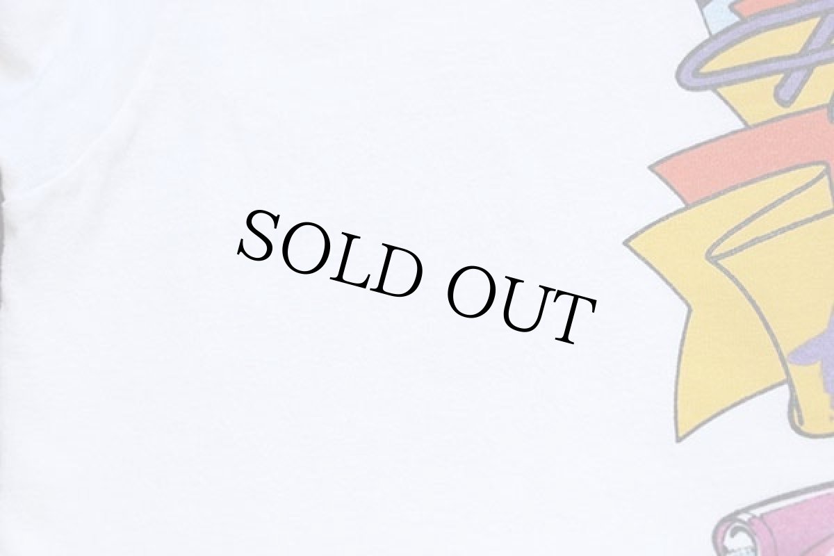 画像6: 90s USA製 Hanes GOODGUYS INDY HOTROD HAPPENING 両面プリント コットンTシャツ 白 XL (6)