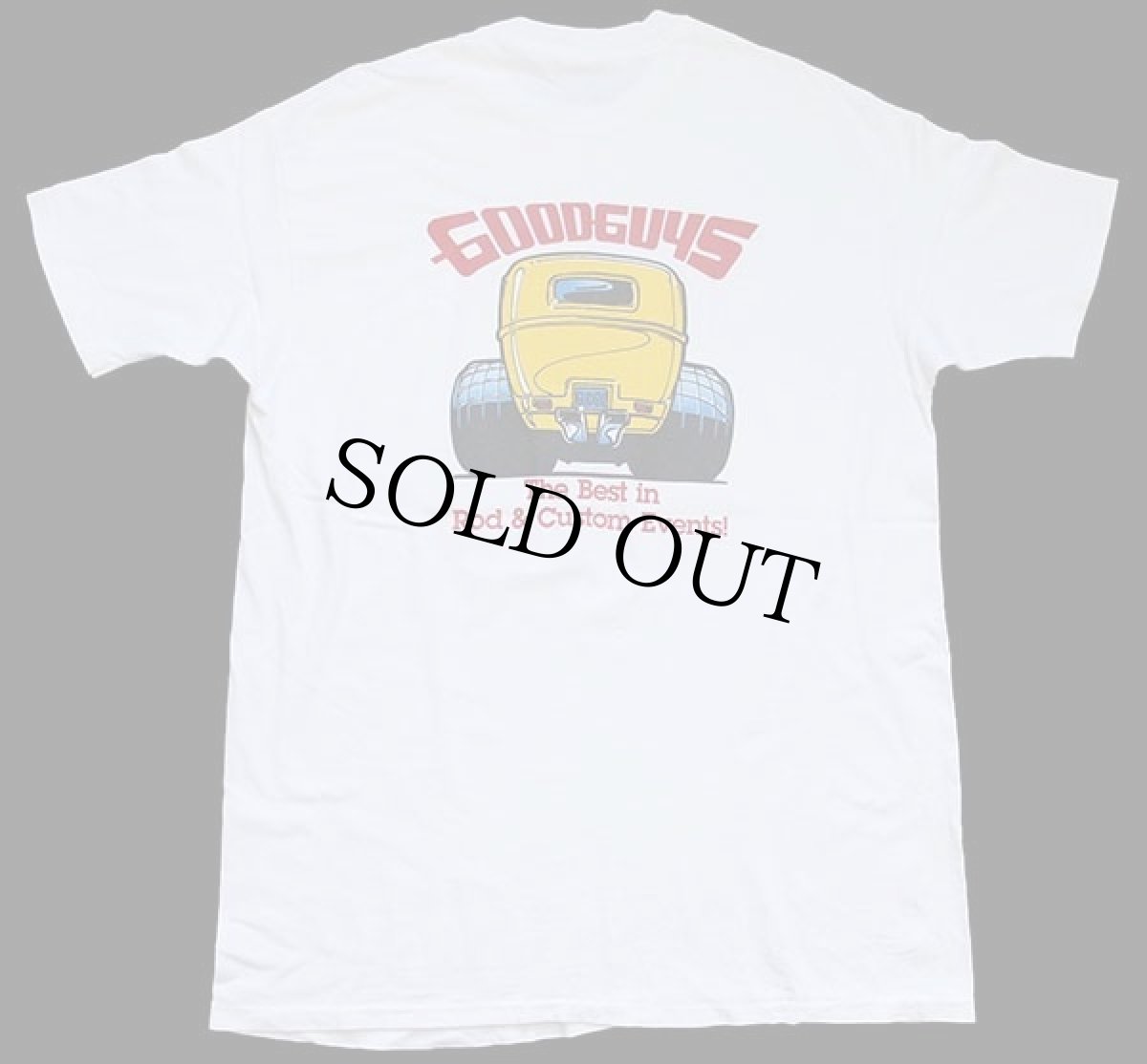 画像3: 90s USA製 Hanes GOODGUYS INDY HOTROD HAPPENING 両面プリント コットンTシャツ 白 XL (3)