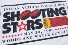 画像5: 90s Hanes SHOOTING STARS INDIAN NATIONS COUNCIL BSA ボーイスカウト コットンTシャツ 白 XL (5)