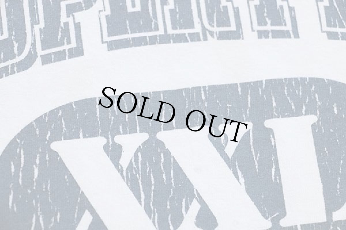 画像5: USA製 PROPERTY OF U.S.NAVY ひび割れプリント コットンTシャツ 白 XL (5)