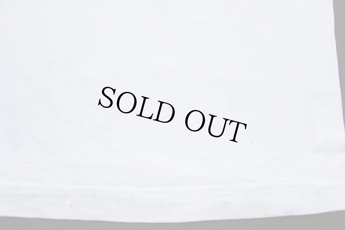 画像7: USA製 PROPERTY OF U.S.NAVY ひび割れプリント コットンTシャツ 白 XL (7)