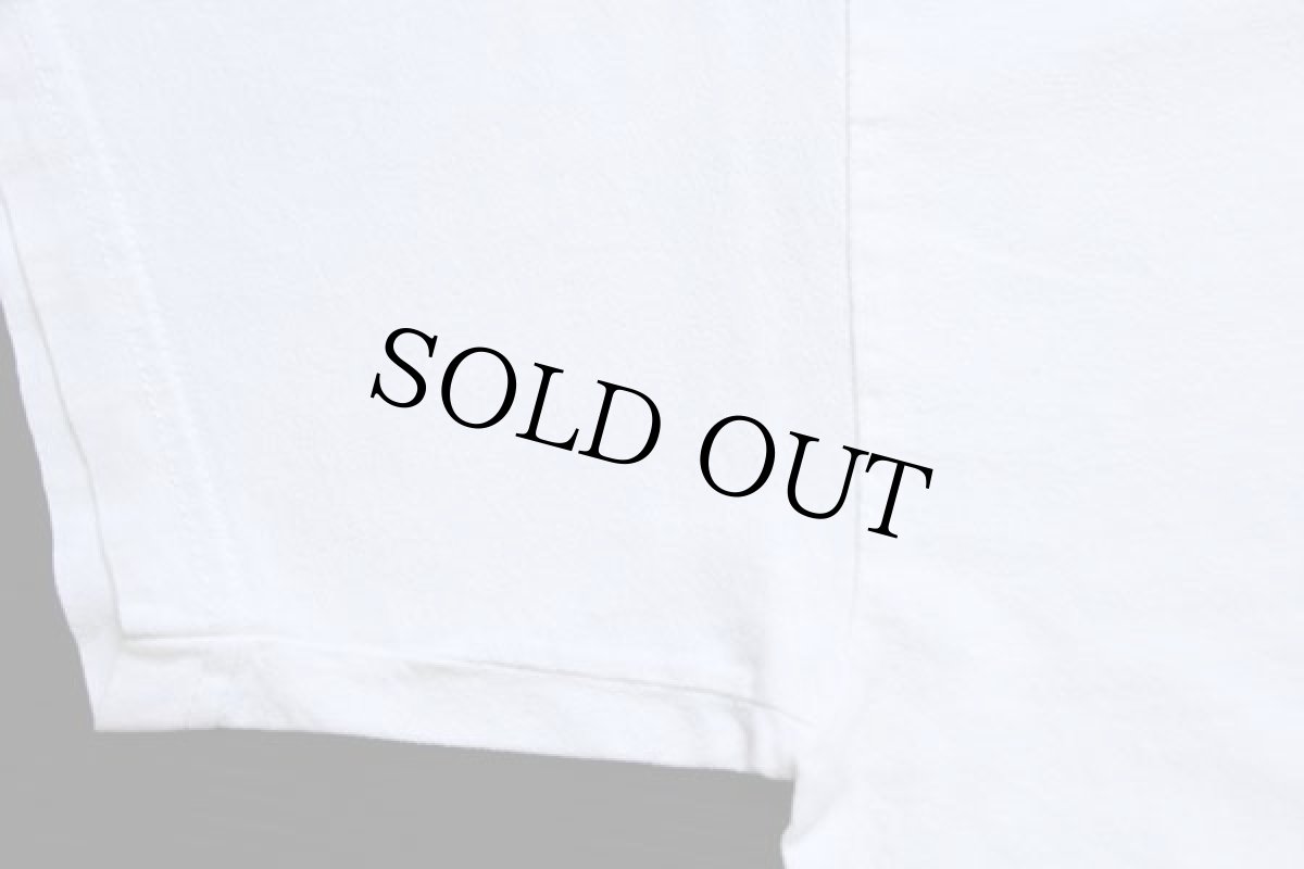 画像6: USA製 PROPERTY OF U.S.NAVY ひび割れプリント コットンTシャツ 白 XL (6)