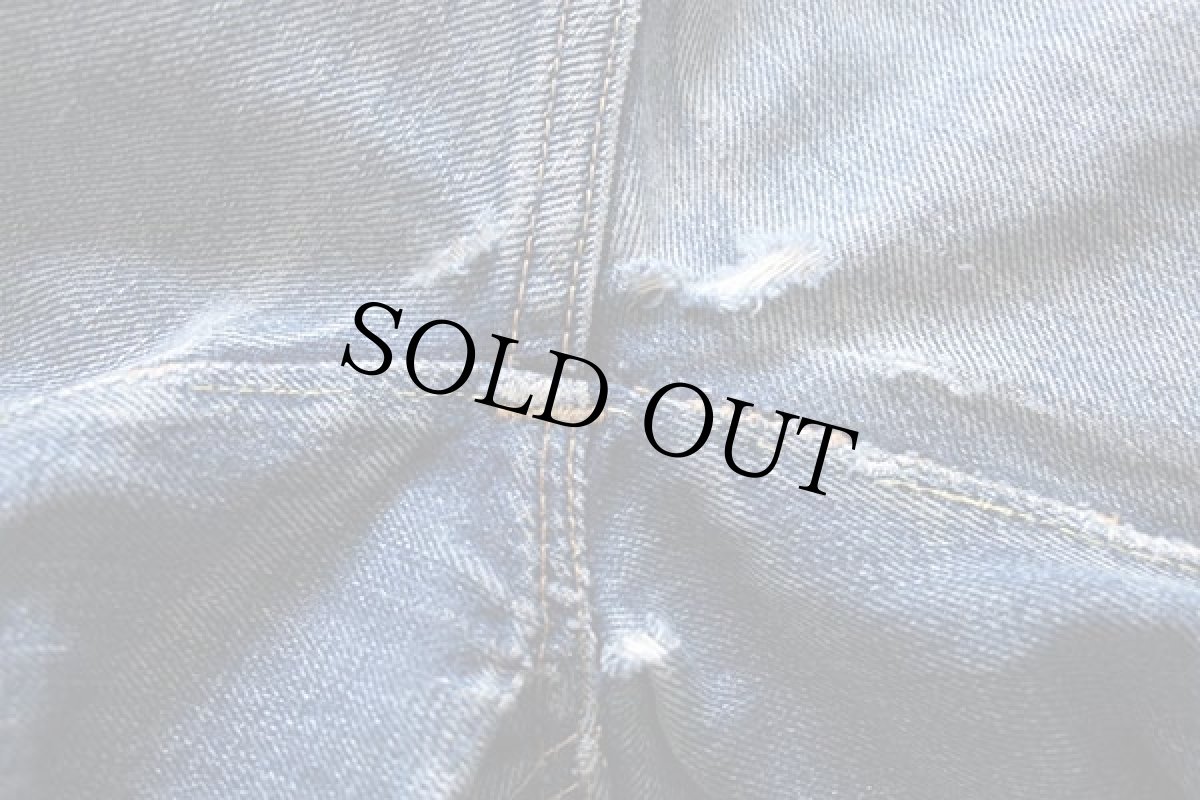 画像15: 60s LEVI'Sリーバイス 501XX パッチワーク リペア デニムパンツ w30 (15)