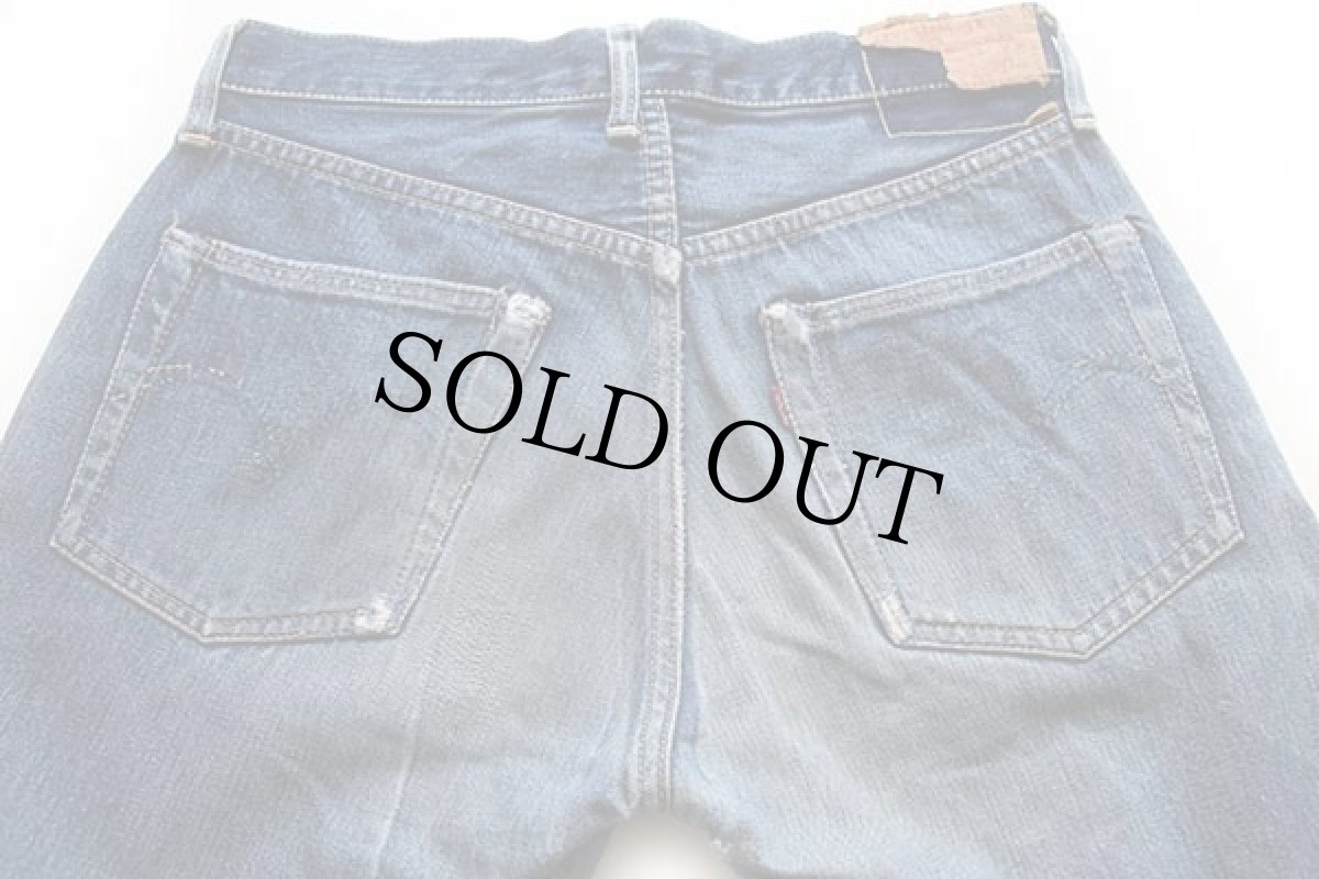 画像5: 60s LEVI'Sリーバイス 501XX パッチワーク リペア デニムパンツ w30 (5)