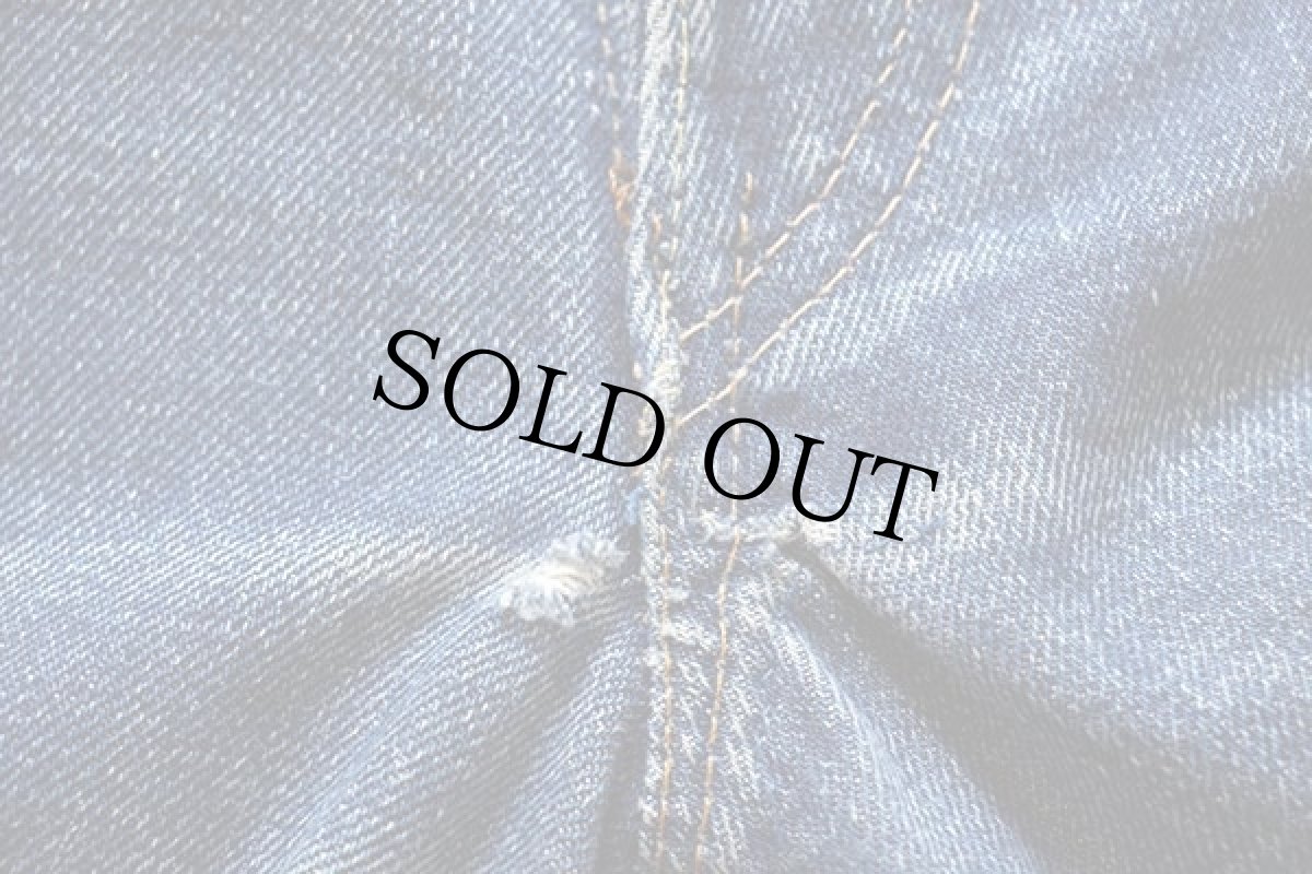 画像14: 60s LEVI'Sリーバイス 501XX パッチワーク リペア デニムパンツ w30 (14)