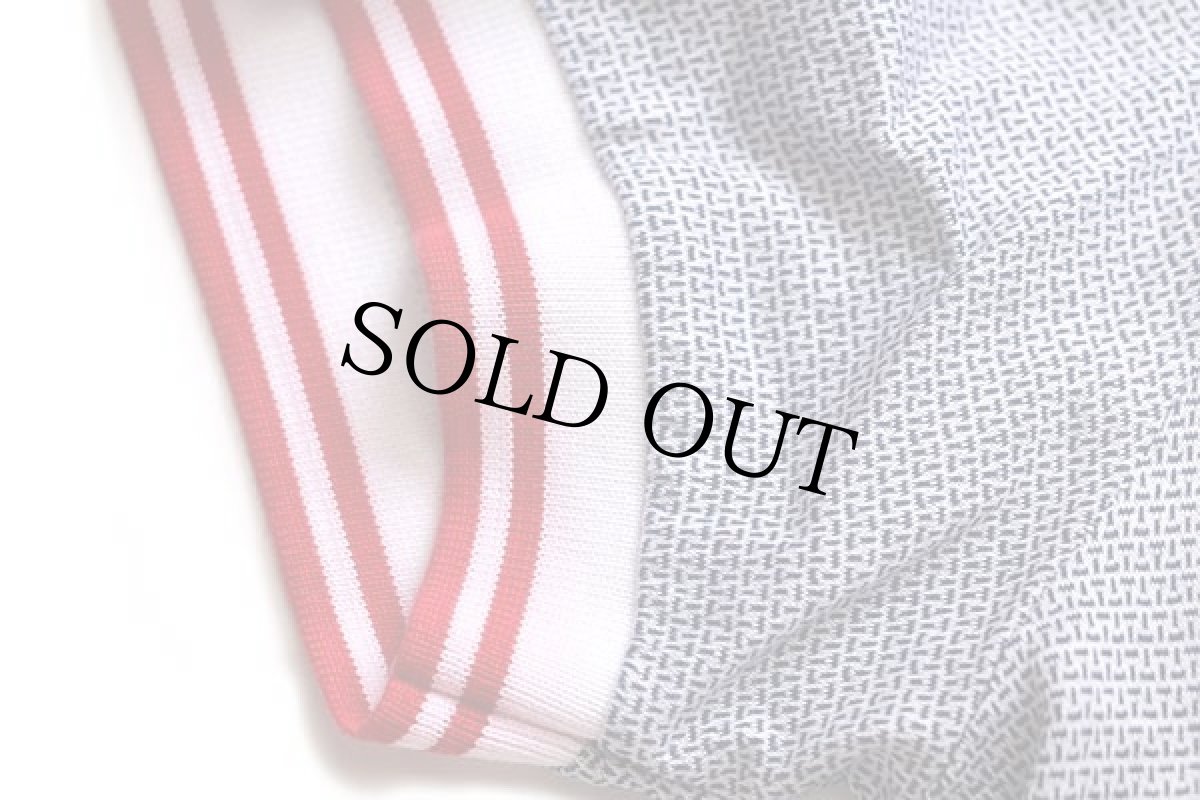 画像5: イタリア製 FRED PERRYフレッドペリー 織り柄 コットン ポロシャツ L (5)