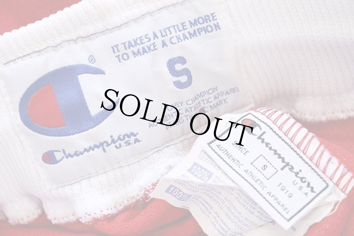 画像3: 90s イタリア製 Championチャンピオン NBA BULLS シカゴ ブルズ メッシュ ショートパンツ 赤 S★ショーツ (3)