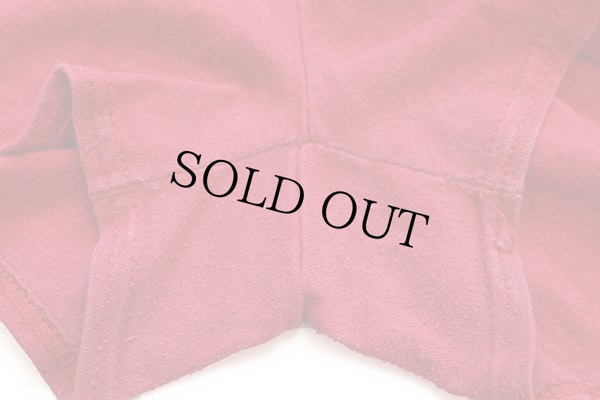 画像5: 90s USA製 NIKEナイキ ビッグロゴ コットン トレーニングショーツ 赤 XL★ショートパンツ (5)