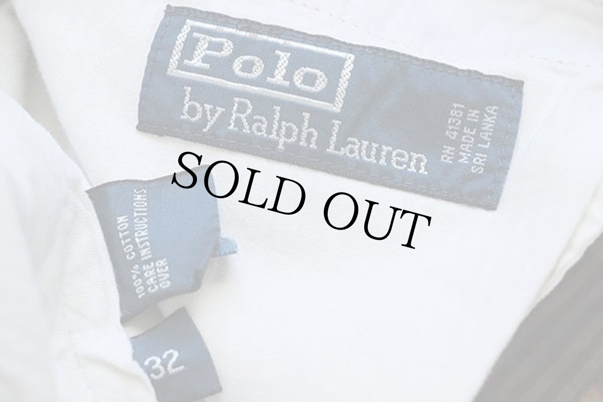 画像5: ポロ ラルフローレン シンチバック マドラスチェック コットン ショートパンツ 32★ショーツ (5)