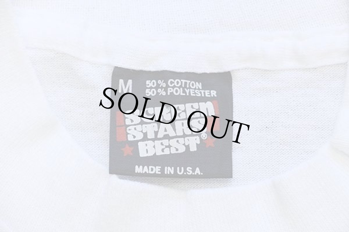 画像5: 90s USA製 NAVAL AVIATION MUSEUM,PENSACOLA,FLORIDA F/A-18A HORNET 戦闘機 両面プリント Tシャツ 白 M (5)