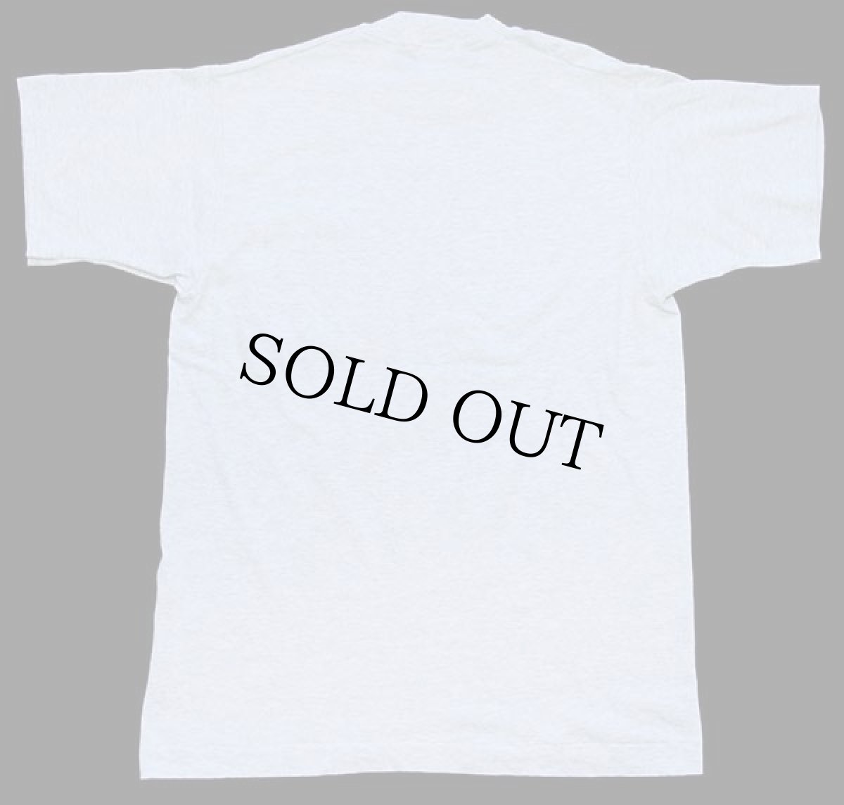 画像3: 90s USA製 BVD 無地 ポケットTシャツ 杢ライトグレー M (3)