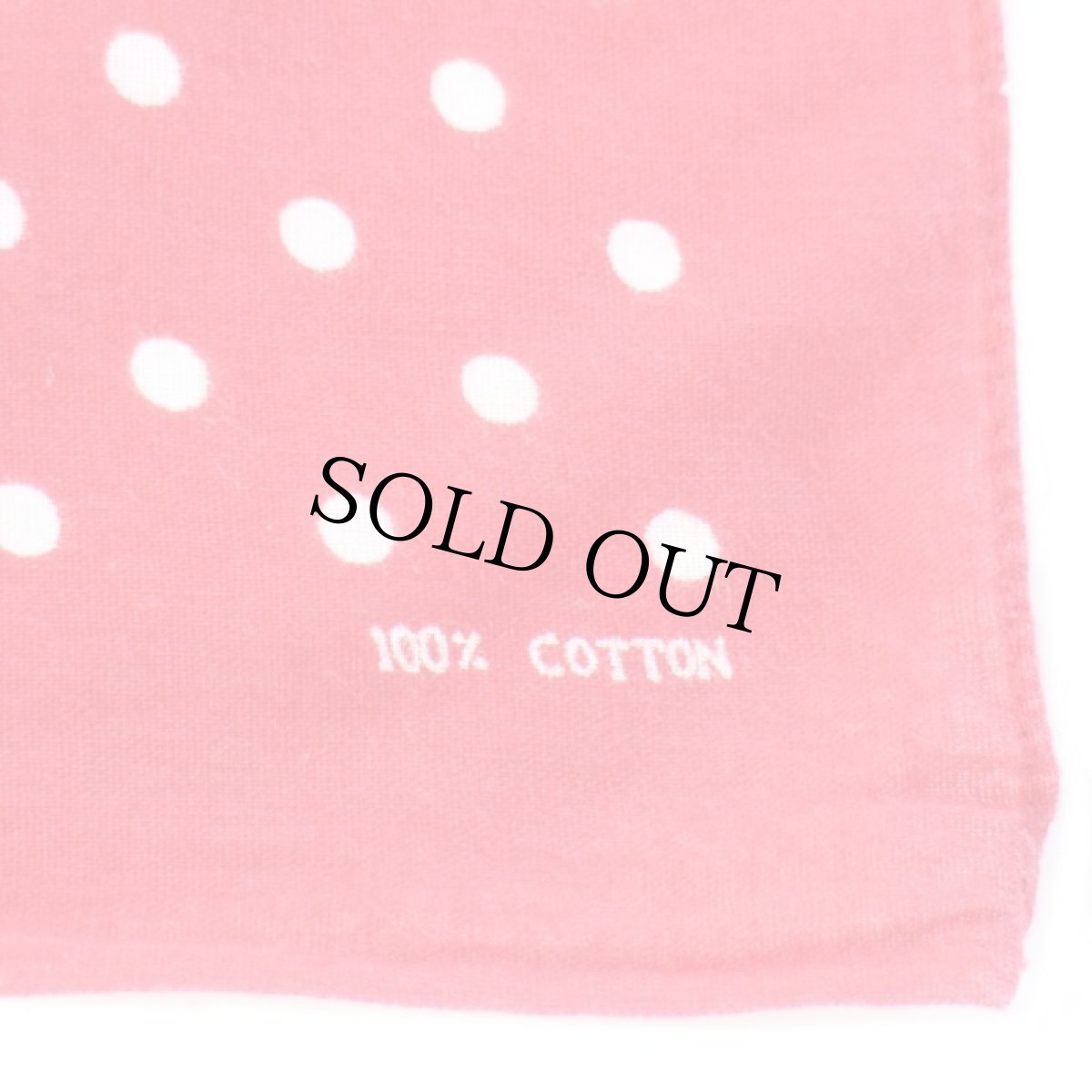 画像3: 70s OSHKOSH B'GOSH ドット柄 コットン バンダナ 赤★12 (3)