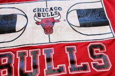 画像5: 80s USA製 Championチャンピオン NBA CHICAGO BULLS シカゴ ブルズ Tシャツ 赤 XL (5)