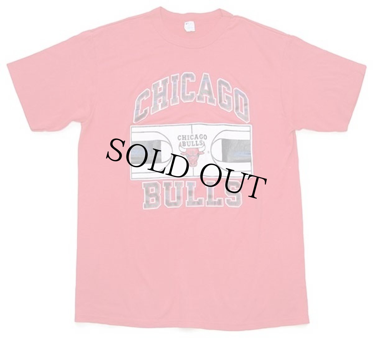 画像2: 80s USA製 Championチャンピオン NBA CHICAGO BULLS シカゴ ブルズ Tシャツ 赤 XL (2)