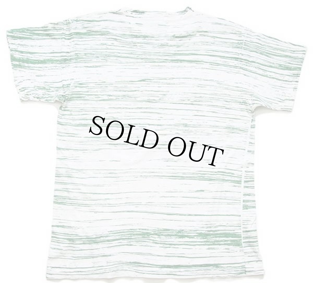 画像3: 90s USA製 UNIVERSITY OF MIAMI HURRICANS マスコット ランダムライン オールオーバープリント コットンTシャツ (3)