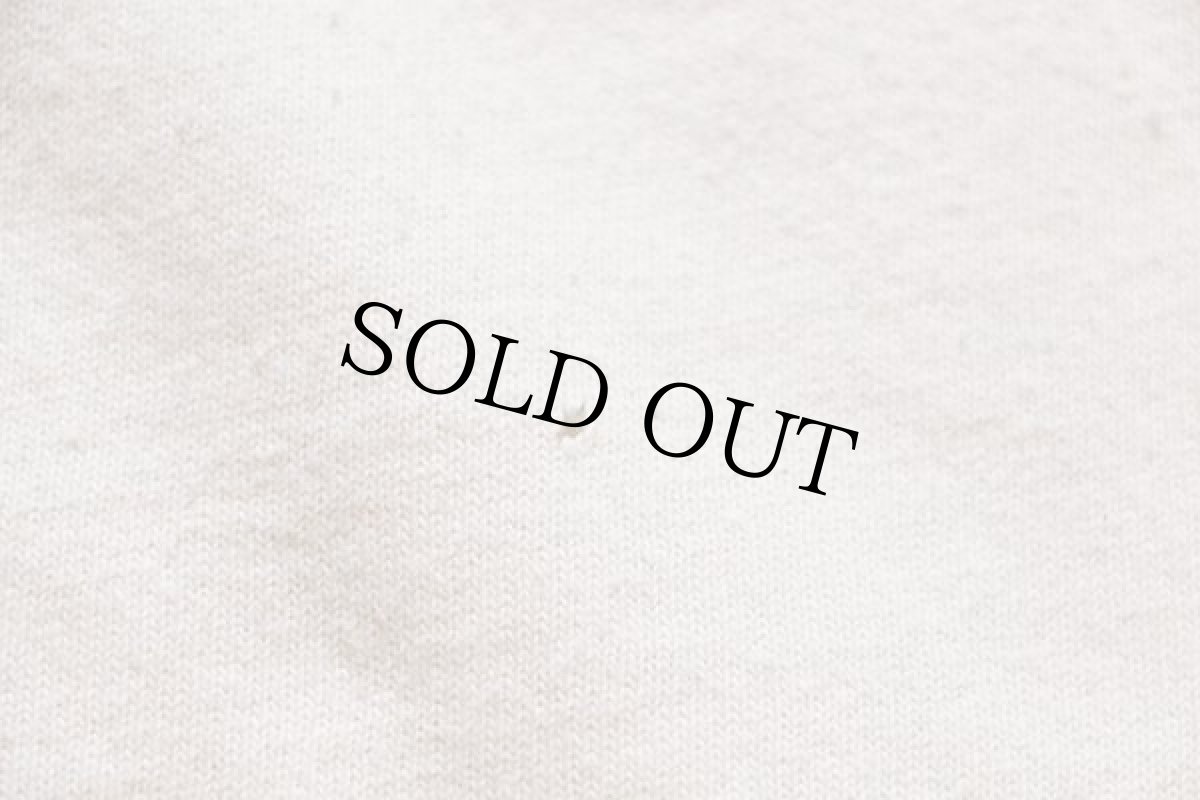 画像7: 70s USA製 ARTEX スヌーピー JOE COOL IT'S COOL TO VOTE! 染み込みプリント コットン フットボールTシャツ 生成り M (7)