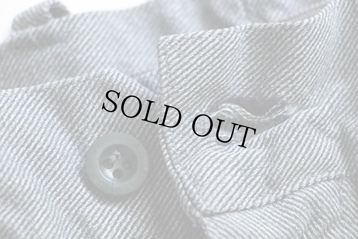 画像7: 80s スイス軍 デニムパンツ グリーングレー w36 (7)