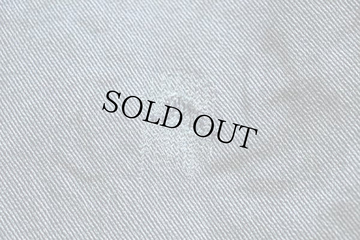 画像8: 80s スイス軍 デニムパンツ グリーングレー w36 (8)