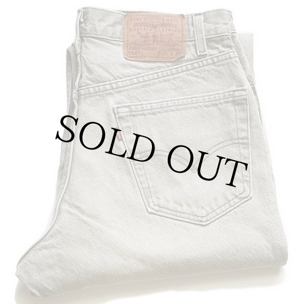 リーバイス 550 W36 L30 90s USA製 Levi'sリーバイス 550 ブラック デニムパンツ w36 L30