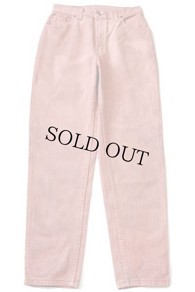 画像2: 90s USA製 Levi'sリーバイス 550 カラーデニムパンツ 後染め ピンク 10 REG.M (2)