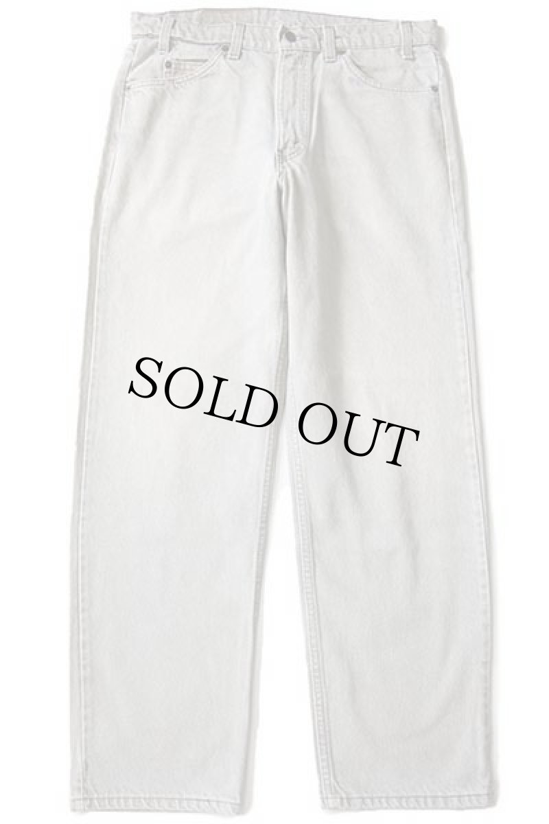 画像2: 90s USA製 Levi'sリーバイス 550 先染め カラーデニムパンツ ツートン グリーングレー w34 L30 (2)