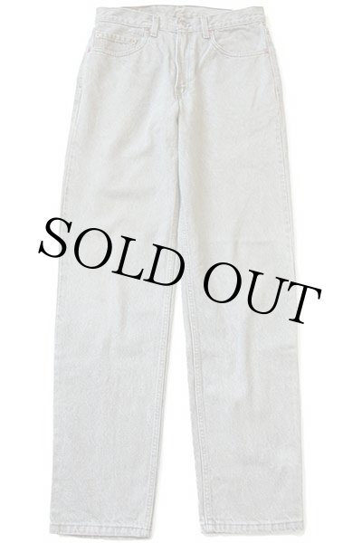 LEVI'S 550 デニムパンツ W32 L30 ダークグレー USA製 89年 Levi's 550 Chemical Wash Grey Denim Pants 灰 W32