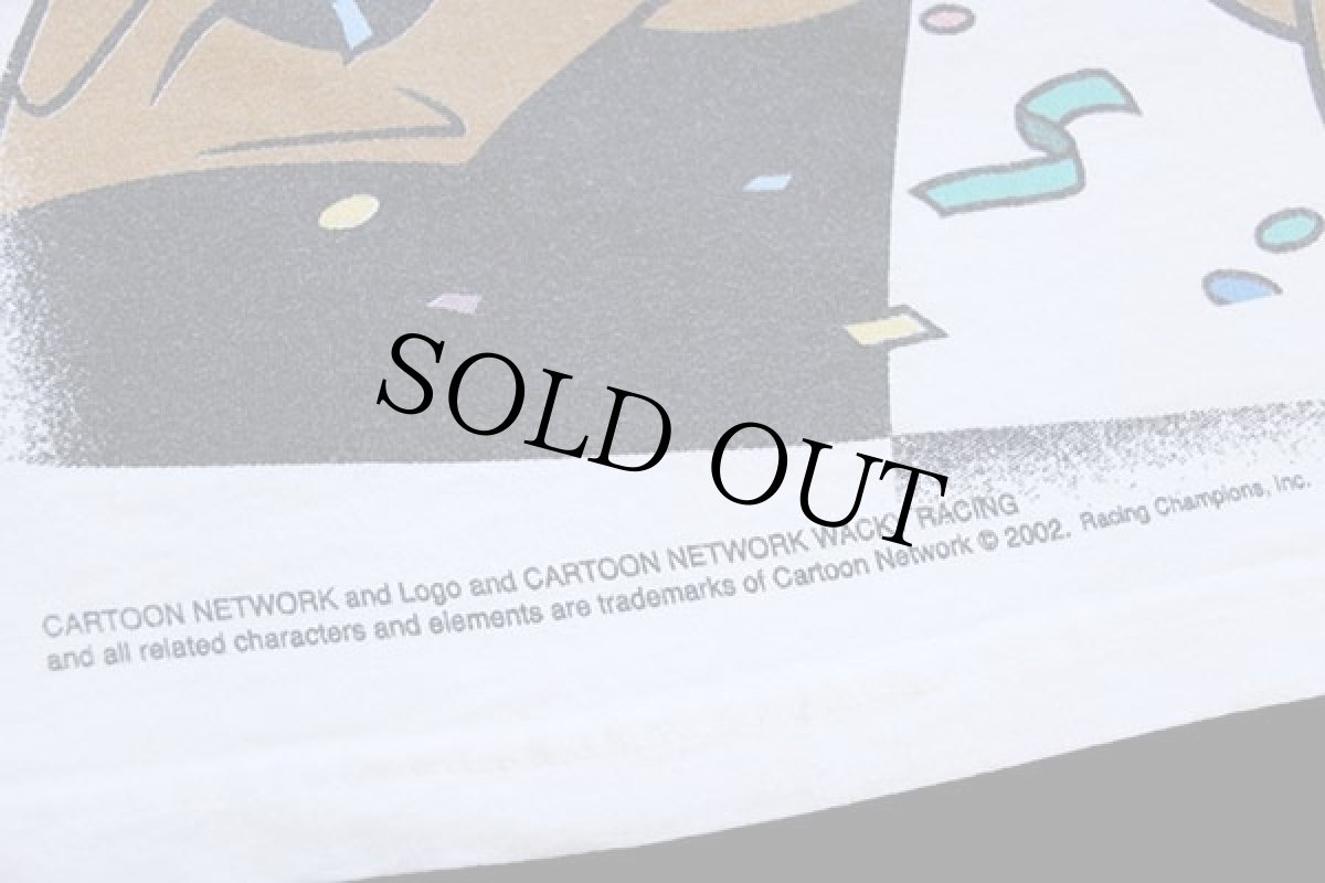 画像4: 00s THE FAST AND THE FURRY CARTOON NETWORK SCOOBY DOO! RACING スクービードゥー オールオーバープリント コットンTシャツ L (4)