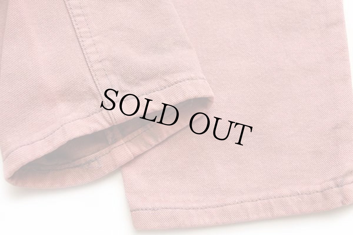 画像8: 90s USA製 Levi'sリーバイス 550 カラーデニムパンツ 後染め ピンク 10 REG.M (8)