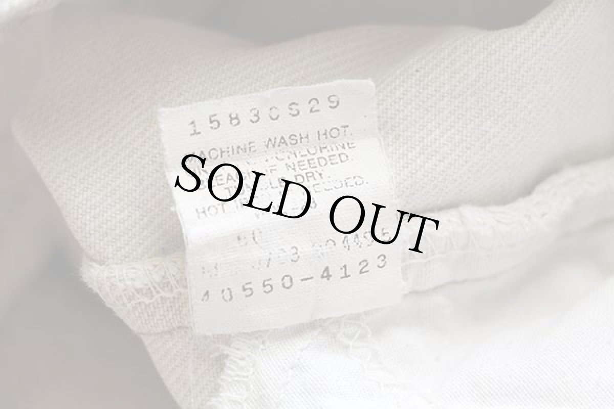 画像7: 90s USA製 Levi'sリーバイス 550 先染め カラーデニムパンツ ライトカーキ w36 L32 (7)