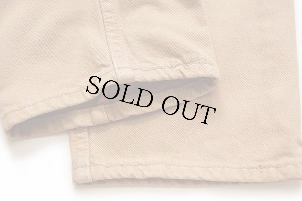 画像8: 00s USA製 Levi'sリーバイス 550 カラーデニムパンツ 後染め カーキ w32 L30 (8)