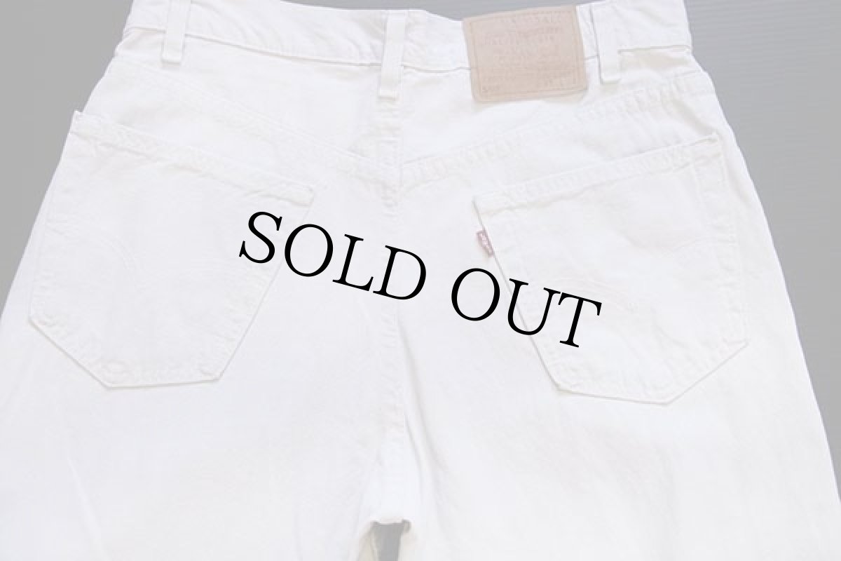 画像5: 00s USA製 Levi'sリーバイス 550 カツラギパンツ ライトベージュ w33 L34 (5)
