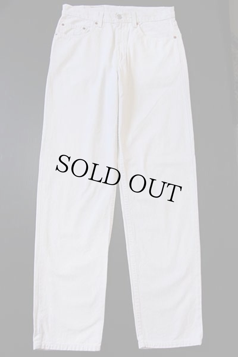 画像2: 00s USA製 Levi'sリーバイス 550 カツラギパンツ ライトベージュ w33 L34 (2)