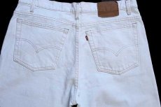 画像5: 90s USA製 Levi'sリーバイス 550 デニムパンツ アイスブルー w38★210 (5)