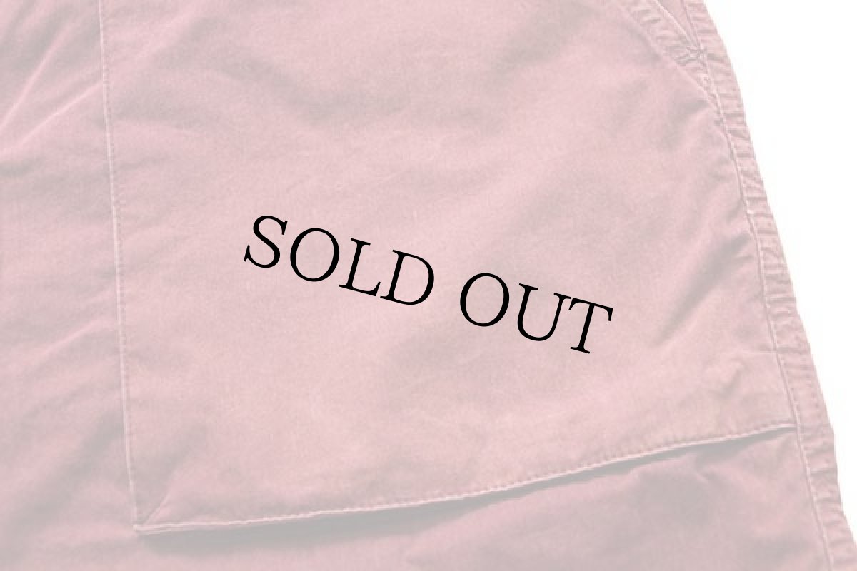 画像5: 00s GAPギャップ コットン×ナイロン ショートパンツ ワインレッド L★ショーツ (5)