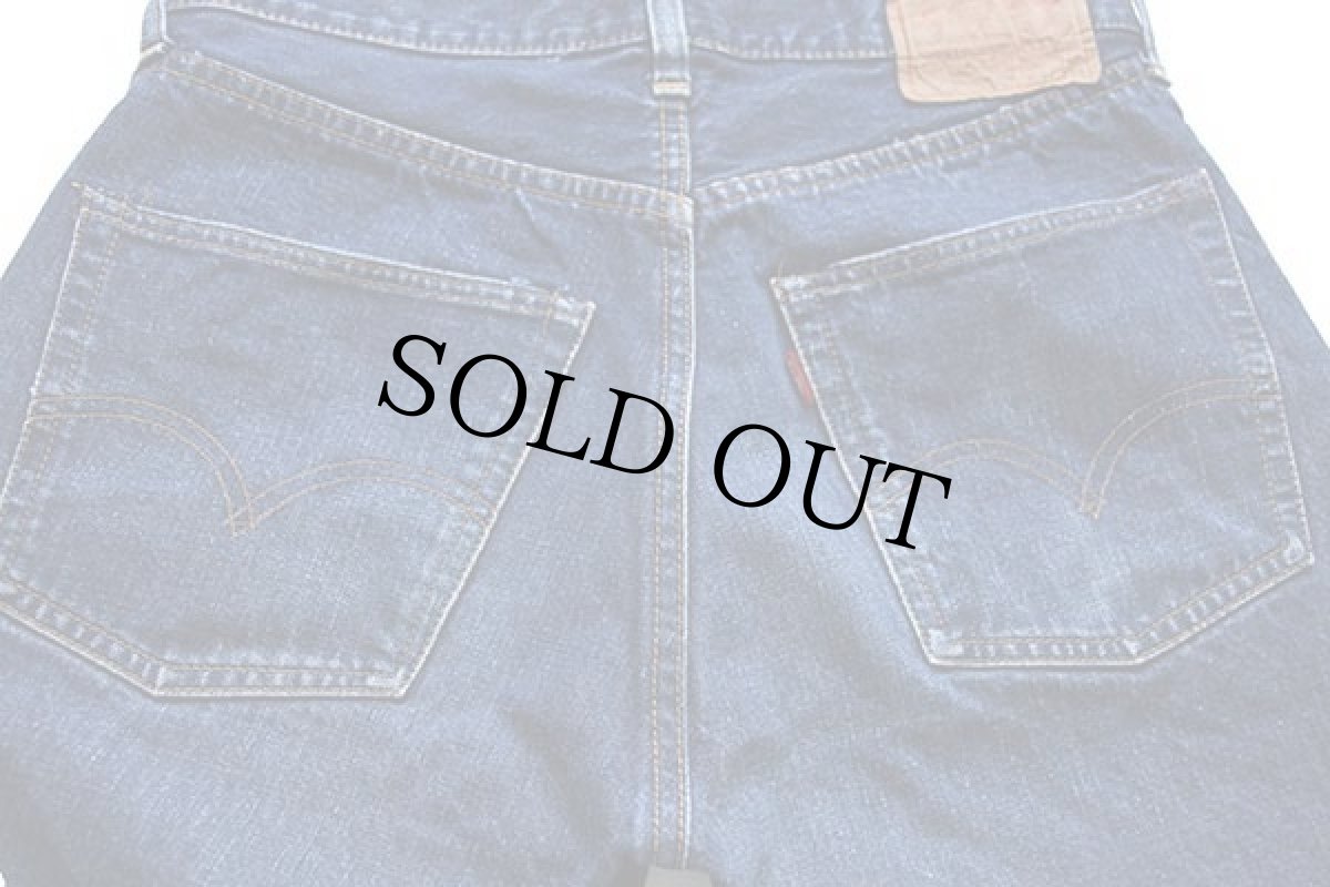 画像4: 70s USA製 Levi'sリーバイス 501 シングル 66前期 カットオフ デニム ショートパンツ w32★ショーツ (4)