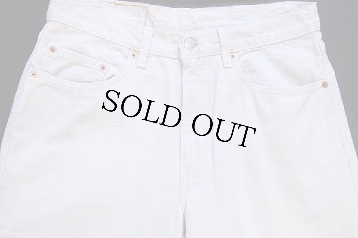 画像4: 00s USA製 Levi'sリーバイス 550 カツラギパンツ ライトベージュ w33 L34 (4)