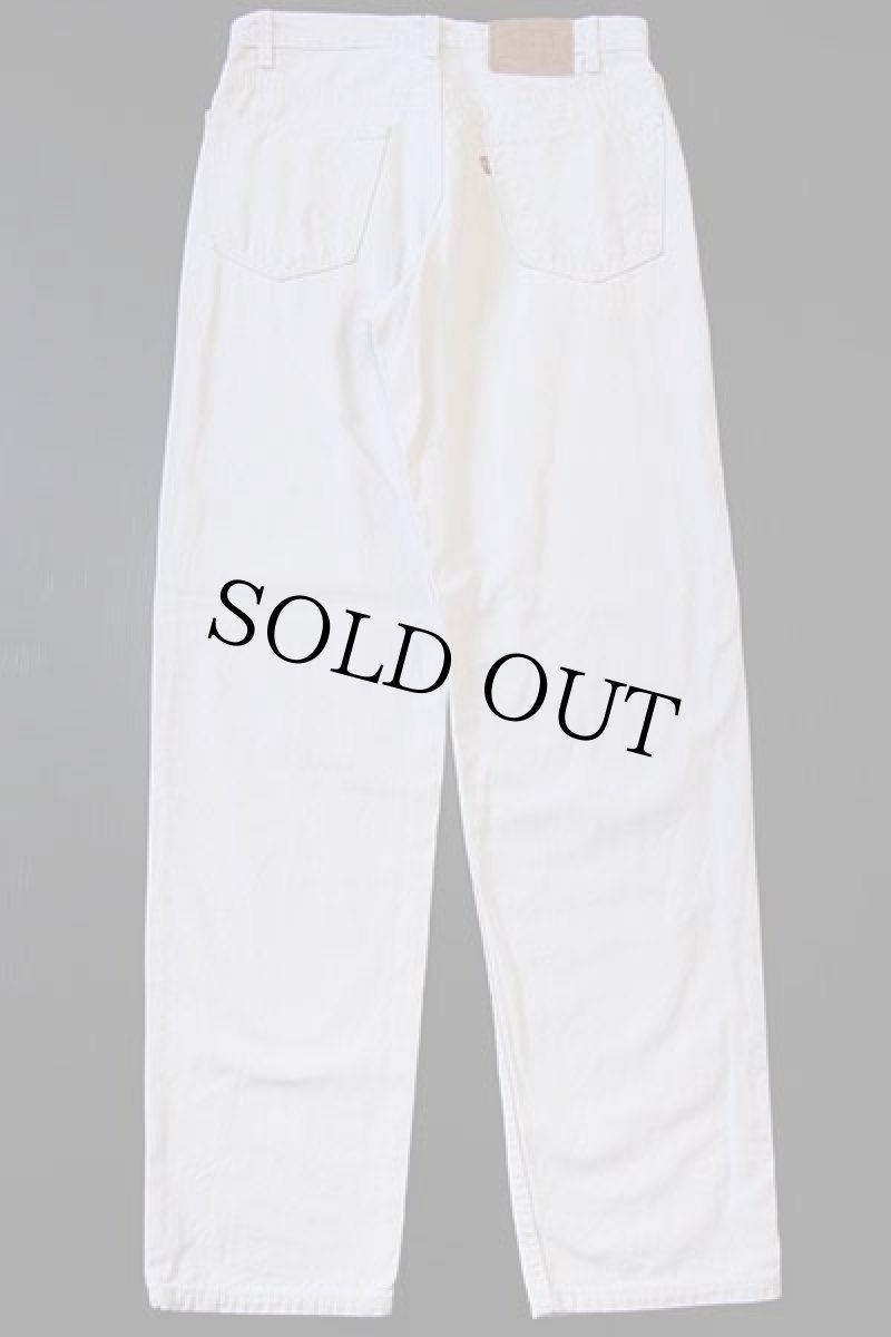 画像3: 00s USA製 Levi'sリーバイス 550 カツラギパンツ ライトベージュ w33 L34 (3)